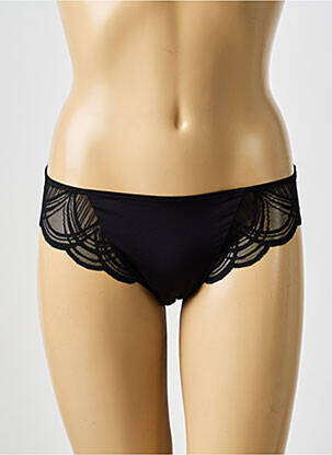 Chilot efect material satinat negru MARIE JO femeie