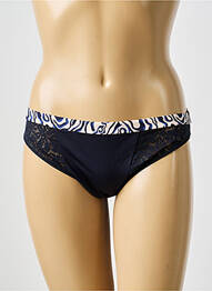 Chilot efect material satinat albastru MARIE JO femme