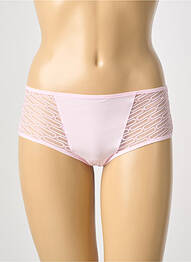 Shorty broderie roz MARIE JO femme