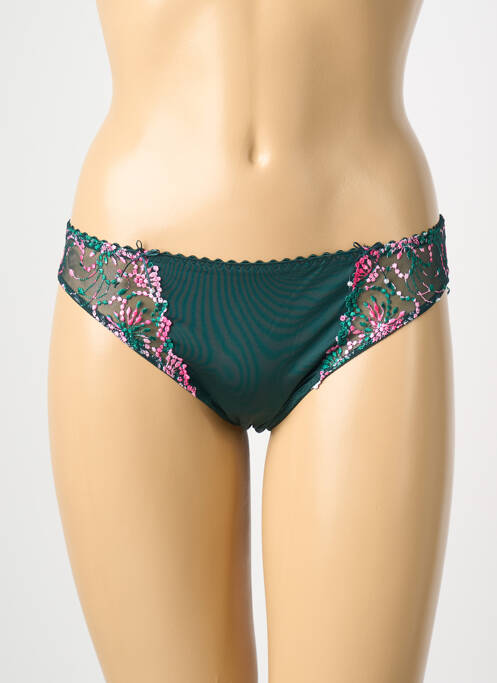 Chilot broderie verde MARIE JO femme
