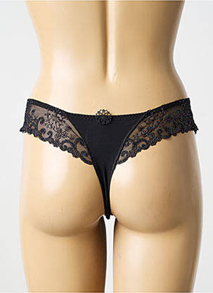 Tanga tanga negru SIMONE PERELE femeie