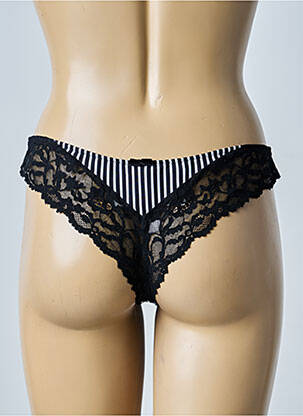 Tanga elasticitate negru MARIE JO femeie