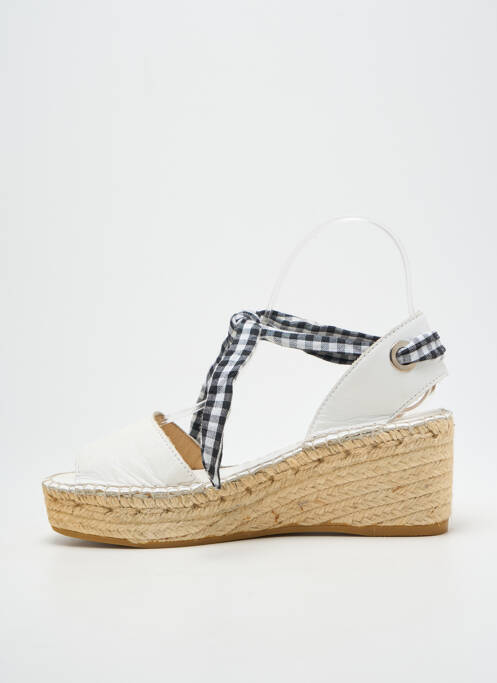 Sandale/Pantofi decupați alb L'ESPADRILLE DE NICOLE femeie