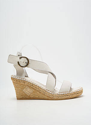 Sandale/Pantofi decupați alb LORMY femeie