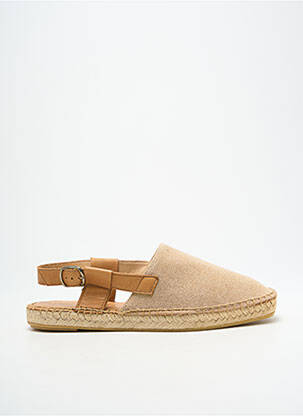 Espadrile vârf rotund toc plat până la 3 cm bej L'ESPADRILLE DE NICOLE femeie
