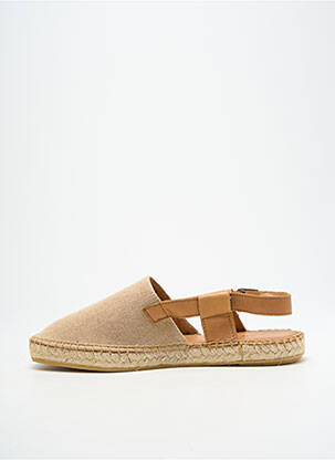 Espadrile vârf rotund toc plat până la 3 cm bej L'ESPADRILLE DE NICOLE femeie