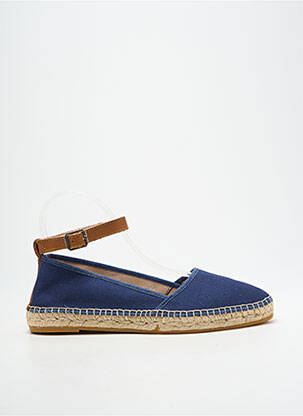 Espadrile vârf rotund toc plat până la 3 cm albastru NICOLE femeie