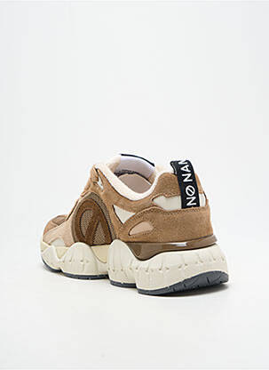 Adidași vârf rotund vârf rotund bej NO NAME bărbat