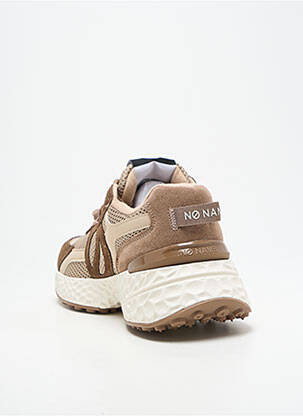Adidași vârf rotund vârf rotund bej NO NAME bărbat