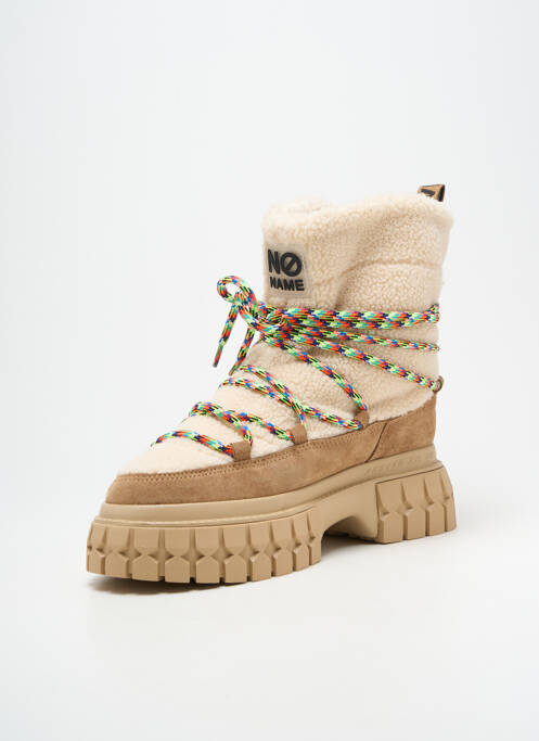 Botine/Ghete bej NO NAME femeie