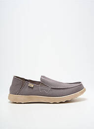 Mocasini vârf rotund vârf rotund gri KICK BACK homme