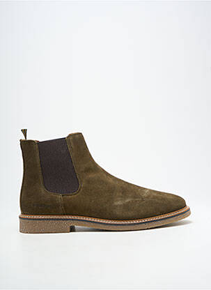 Botine/ghete nubuc toc mic verde SCHMOOVE bărbat