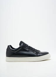 Adidași țesătură satinată vârf rotund negru SCHMOOVE homme