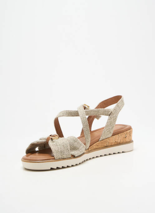 Sandale/Pantofi decupați bej TAMARIS femeie