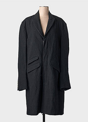 Palton lung negru GUESS femeie