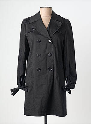 Trench negru PEOPLE'S MARKET femeie