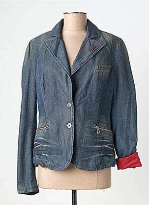 Jachete casual guler tip costum albastru REPLAY femeie