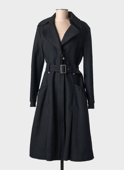 Palton lung negru FIRETRAP femeie