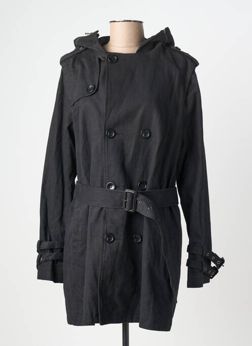 Trench negru PEOPLE'S MARKET femeie