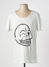 Tricou croială cambrată mâneci scurte gri deschis CHEAP MONDAY homme