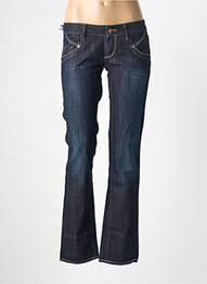 Blugi bootcut elasticitate talie joasă albastru MELTIN'POT femme