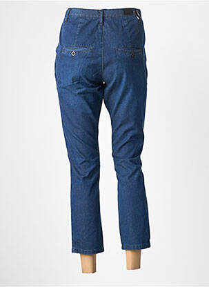 Pantalon 7/8 talie cu cleme mărime normală albastru CHEAP MONDAY femeie