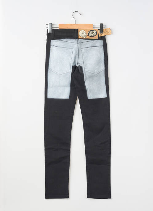 Blugi cu croială slim negru CHEAP MONDAY femeie