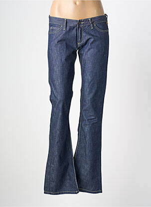 Blugi bootcut țesătură brută talie joasă albastru MELTIN'POT femme