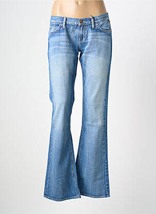 Blugi cu croială evazată elasticitate talie joasă albastru MELTIN'POT femme