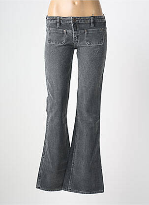 Blugi cu croială evazată elasticitate mărime normală gri MELTIN'POT femme