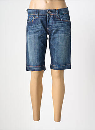 Bermudă subțire talie joasă albastru MELTIN'POT femme