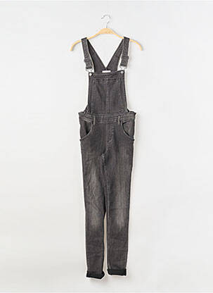 Salopetă spălat bretele subțiri gri CHEAP MONDAY femme