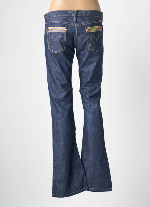 Blugi bootcut țesătură brută talie joasă albastru MELTIN'POT femme