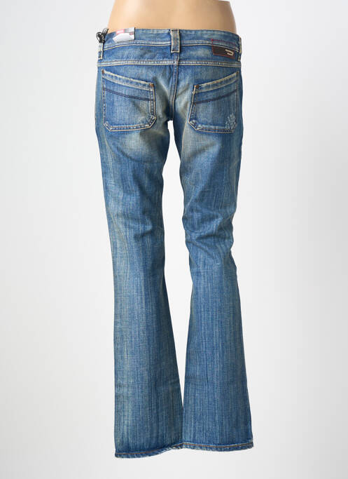 Blugi bootcut elasticitate talie joasă albastru DIESEL femme