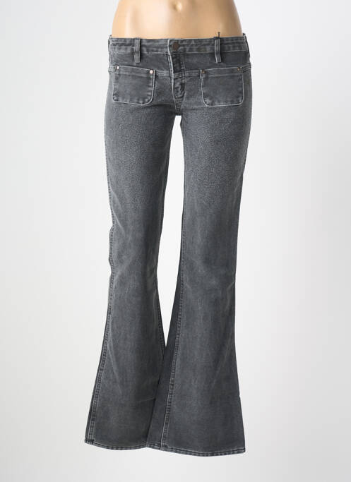 Blugi cu croială evazată elasticitate mărime normală gri MELTIN'POT femme