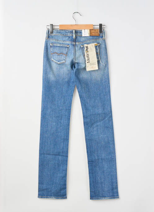 Blugi cu croială slim talie joasă talie joasă albastru MELTIN'POT femme