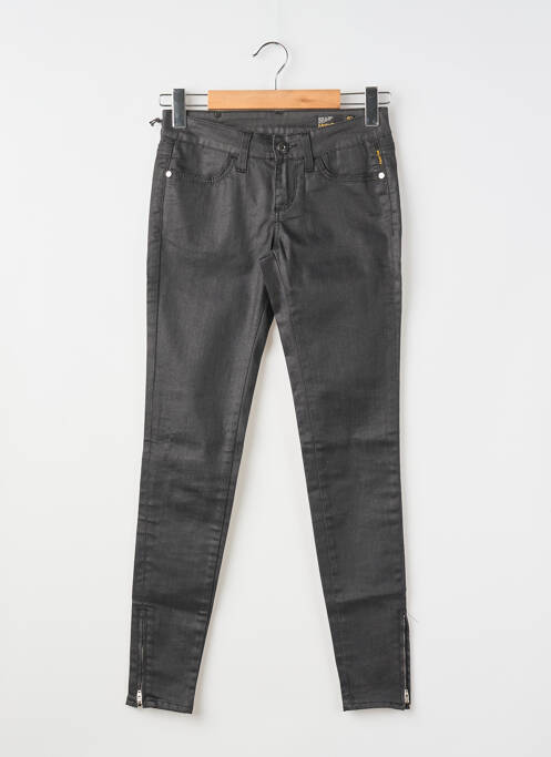 Blugi skinny elasticitate talie joasă negru MELTIN'POT femme