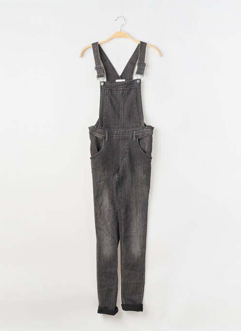 Salopetă spălat bretele subțiri gri CHEAP MONDAY femme