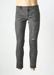 Blugi skinny talie joasă talie joasă gri XAGON MAN homme