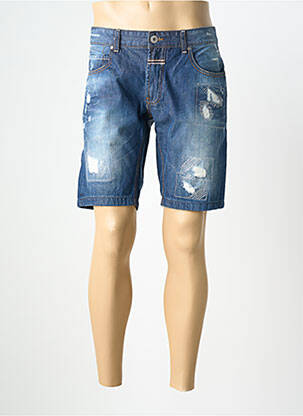 Bermudă țesătură denim mărime normală albastru XAGON MAN bărbat