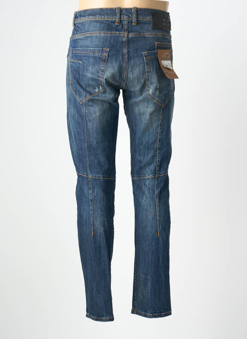 Blugi cu croială slim închidere cu nasturi pe față mărime normală albastru IMPERIAL homme