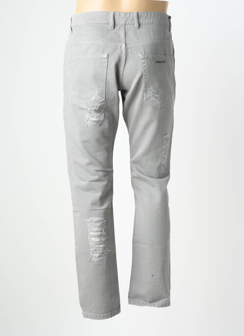 Blugi cu croială slim închidere cu nasturi pe față mărime normală gri HAMAKI-HO homme