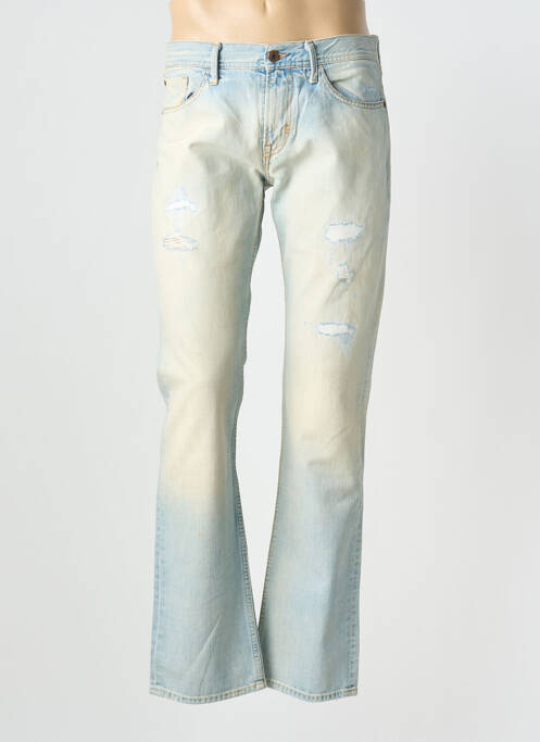 Blugi cu croială slim elasticitate talie joasă albastru MELTIN'POT homme