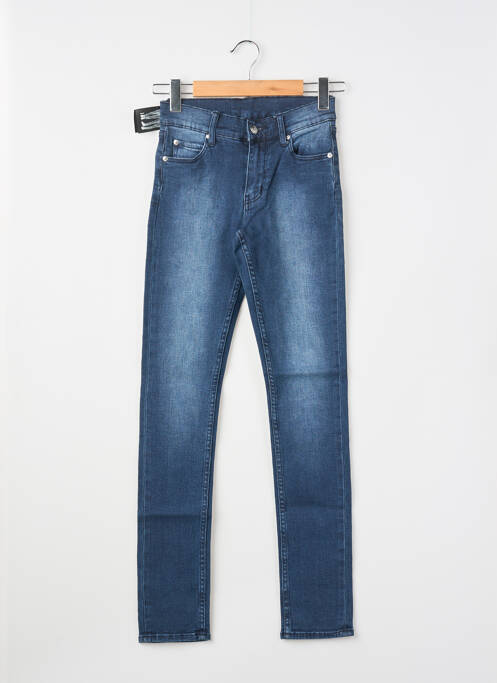 Blugi cu croială slim albastru CHEAP MONDAY femeie