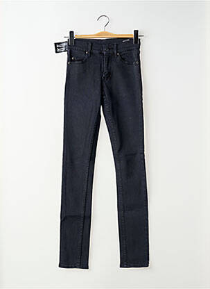 Blugi cu croială slim negru CHEAP MONDAY femeie