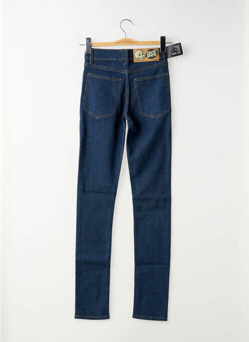 Blugi cu croială slim albastru CHEAP MONDAY femeie