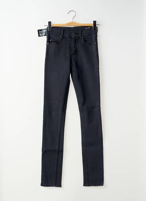 Blugi cu croială slim negru CHEAP MONDAY femeie