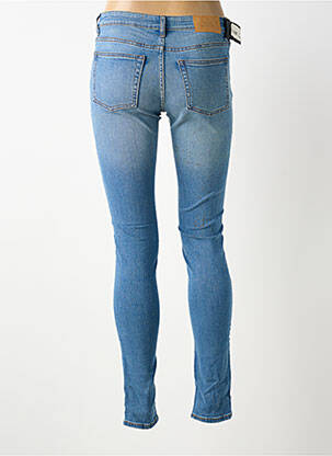 Blugi skinny elasticitate talie joasă albastru CHEAP MONDAY femeie