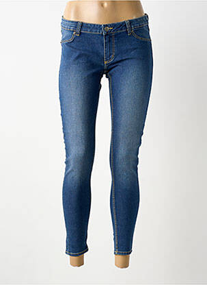 Blugi skinny elasticitate talie joasă albastru CHEAP MONDAY femeie