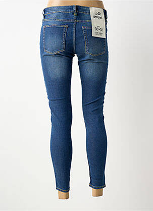 Blugi skinny elasticitate talie joasă albastru CHEAP MONDAY femeie